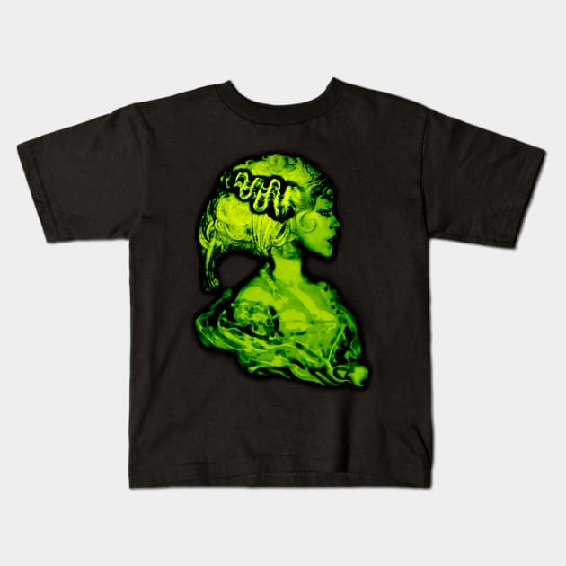 Neon Bride Kids T-Shirt by Bolt•Slinger•22